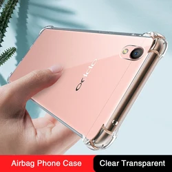 Funda Silicona OPPO A37 Transparente Antigolpes