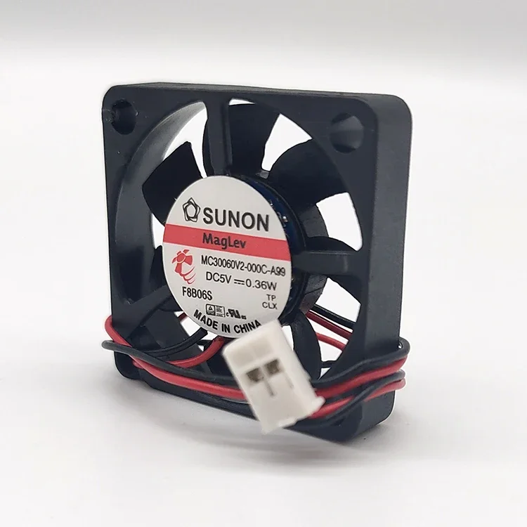 Nuevo refrigerador silencioso delgado de 30cm 5V Mini ventilador pequeño para Sunon MC30060V2-000C-A99 3006 30X30X6mm 0,36 W Maglev DC ventilador de refrigeración sin escobillas - imagen 4