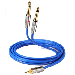 Cable Mini Jack 3,5mm a 6,35mm OFC Chapado Oro – Audio HiFi