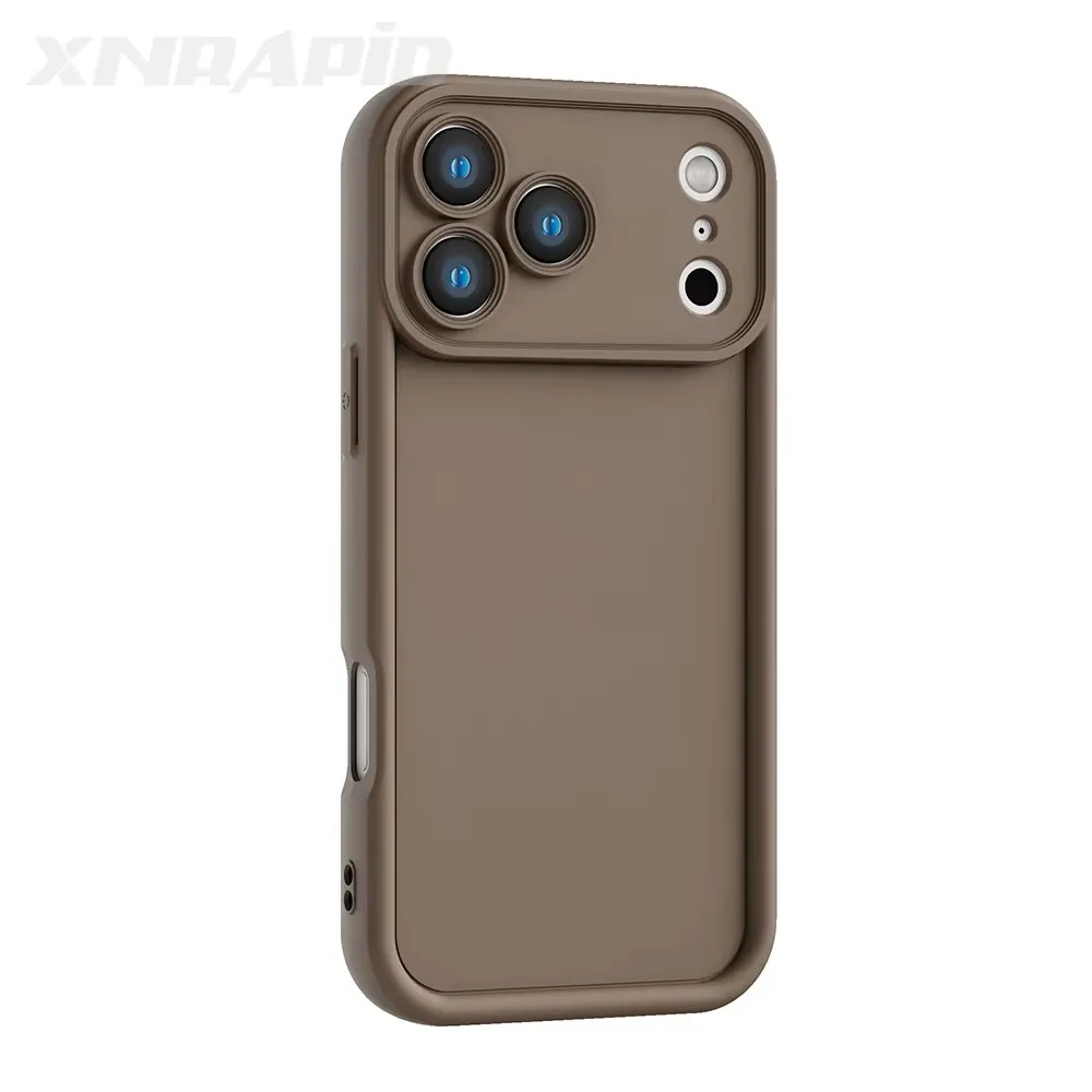 Funda de lujo con textura mate para iPhone 17 Pro Max, Funda para iPhone 17 Air, Funda trasera de TPU suave a prueba de golpes para teléfono - imagen 4
