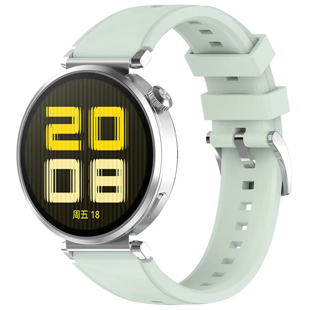 Correa de reloj deportiva de silicona de 18MM para Huawei Watch GT6 GT5 GT4 pulsera de repuesto para reloj inteligente GT 5 Pro pulsera de 42MM - imagen 2