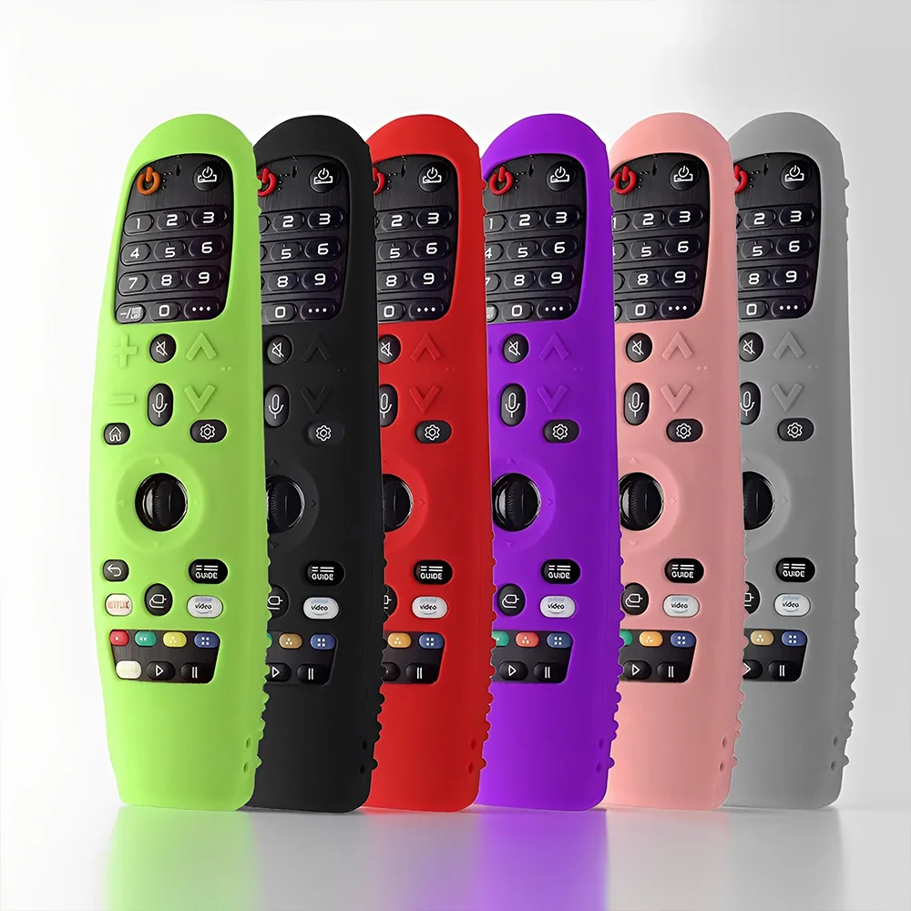 Funda de silicona MRSVI para Smart TV Magic AN-MR19BA/MR18BA cubierta protectora de Control remoto para AN-MR600/MR650A/MR20GA AKB75855501 - imagen 2