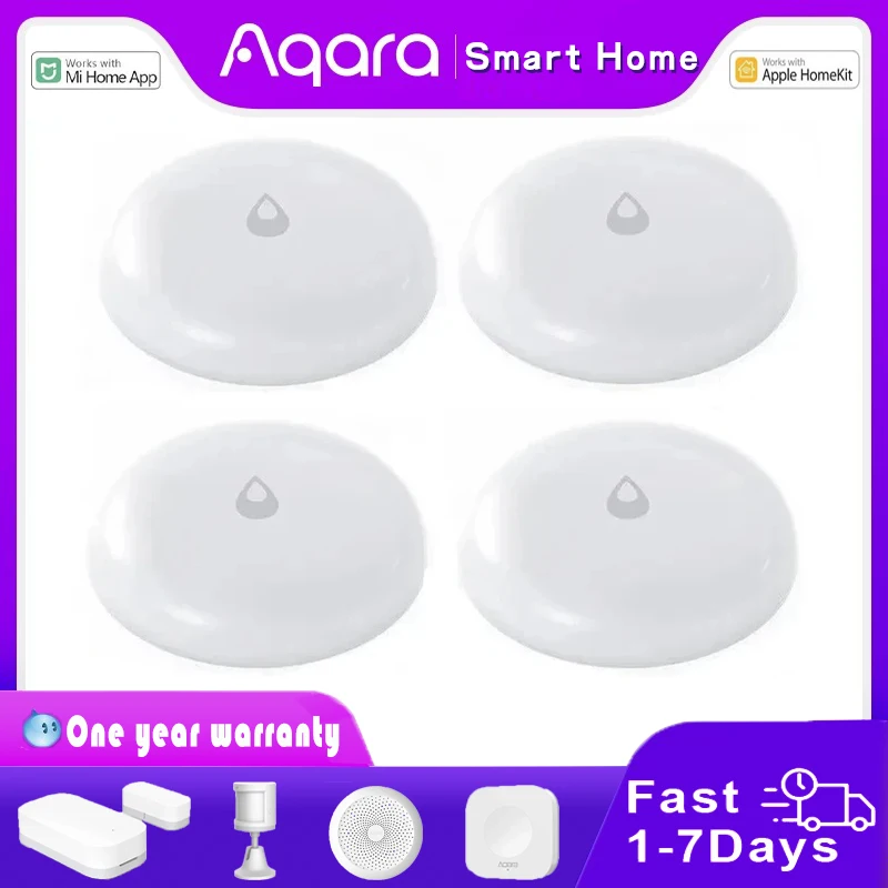 Aqara-Sensor de inmersión de agua Zigbee 3,0, Detector de fugas de agua, alarma, Sensor de seguridad IP67, impermeable para xiaomi Mi Home Homekit - imagen 2