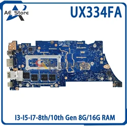 ASUS UX334FA Placa Base para Portátil Compatible UX334/UX434