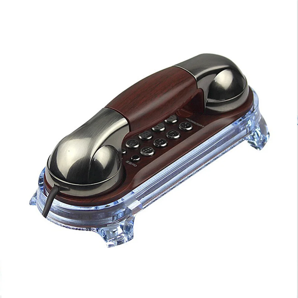 Teléfonos vintage para hotel de oficina en casa, teléfono con cable retro, teléfono fijo europeo antiguo, teléfono de decoración de moda antigua - imagen 5