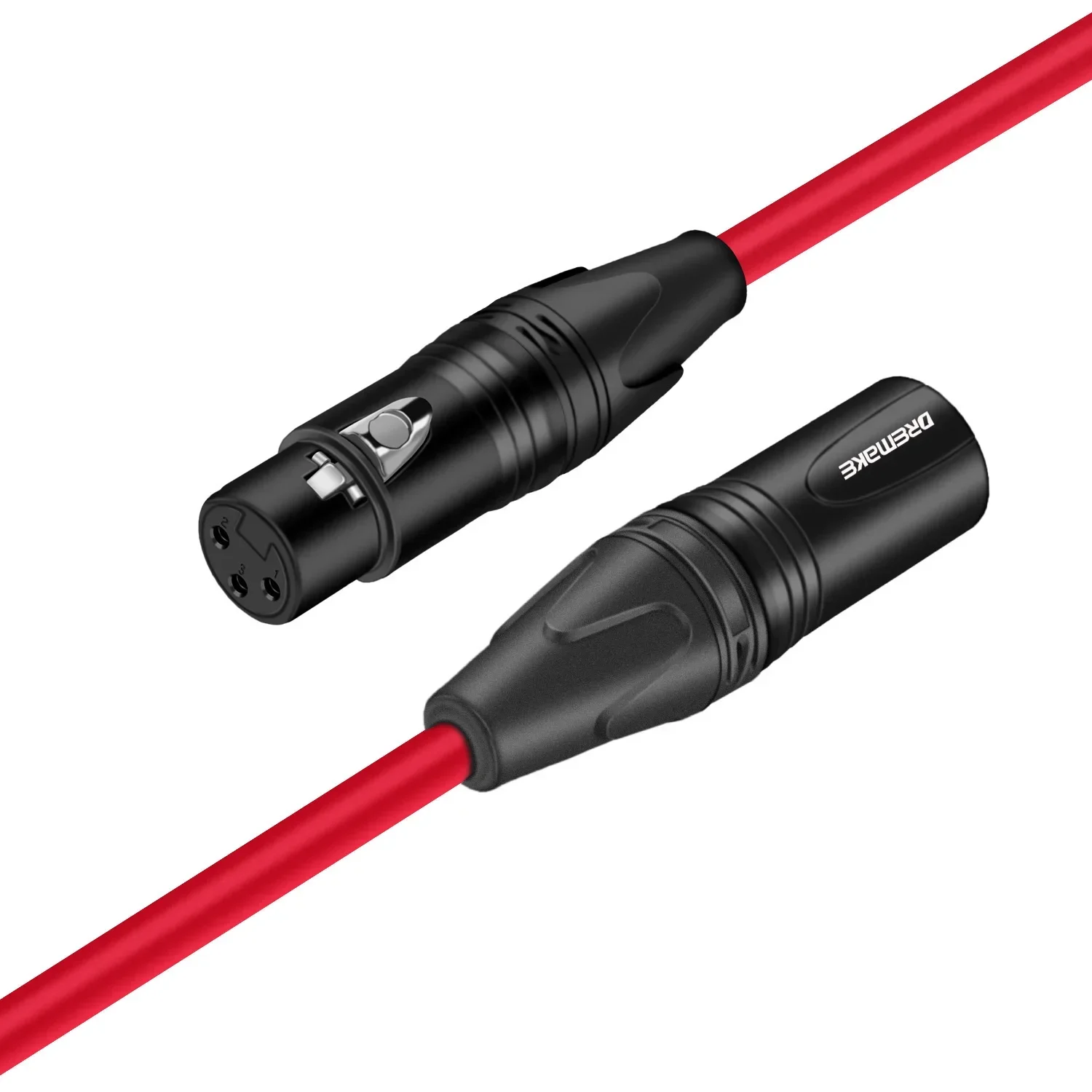 Cable de micrófono de Karaoke de extensión XLR macho a hembra, Cañón de sonido, Cable de parche Mikrofon para mezclador, amperaje, cámara de consola - imagen 2