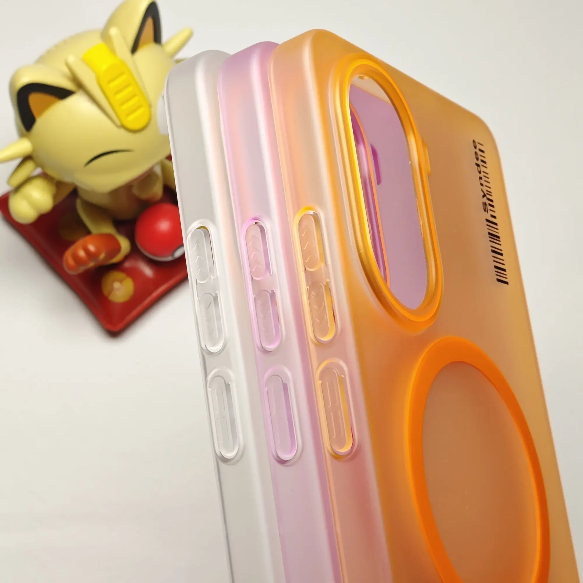 Funda transparente mate para Magsafe para Xiaomi Mi 15 15s 14 13 14T Pro Ultra poco f7 f6 x7 pro c71 funda dura magnética a prueba de golpes - imagen 4