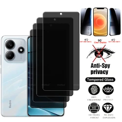 Protector de Pantalla Antiespía Xiaomi Redmi Note 14 Vidrio Templado