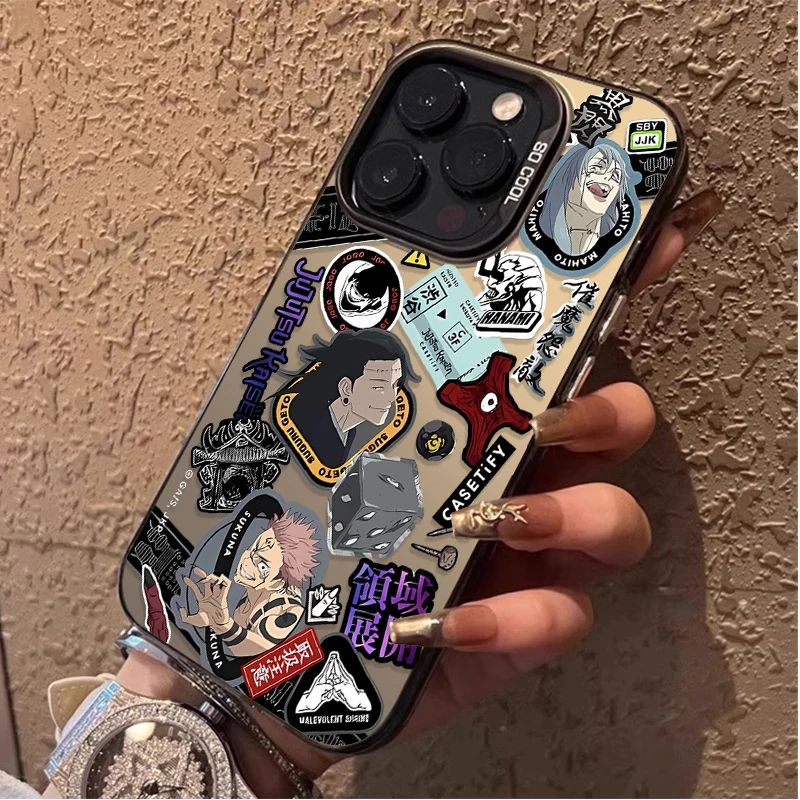 Funda de Anime Jujutsu Kaisen para Xiaomi 11 Lite 5G NE 14T POCO X6 M5S 14 13 13T 12T Pro X7 X5 X3 NFC F4 GT F5 F6 M6 Pro 4G - imagen 2