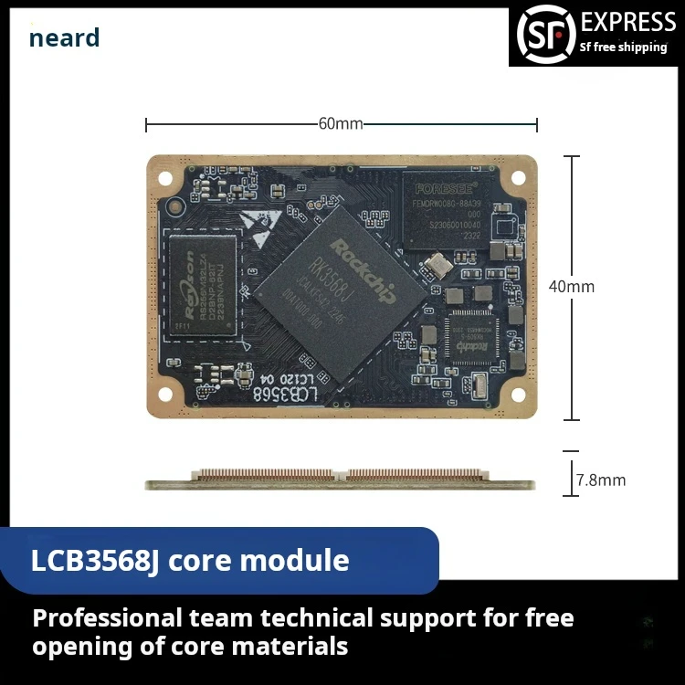 Neardi LCB3568J RK3568J AI Core Board con 1TOPS NPU para Edge Computing Soporte Linux Diseño doméstico 100 por ciento - imagen 4