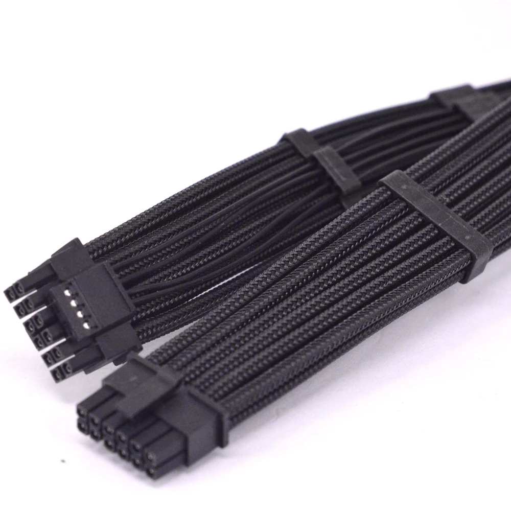 Peine de Cable de manga para NVIDIA RTX 600, 5,0 W, PCIe 3,0, 12VHPWR Power ATX 5,0 Modular, 16 pines macho a macho, PCI-e Gen 3090, 3080 Ti 4090 - imagen 4