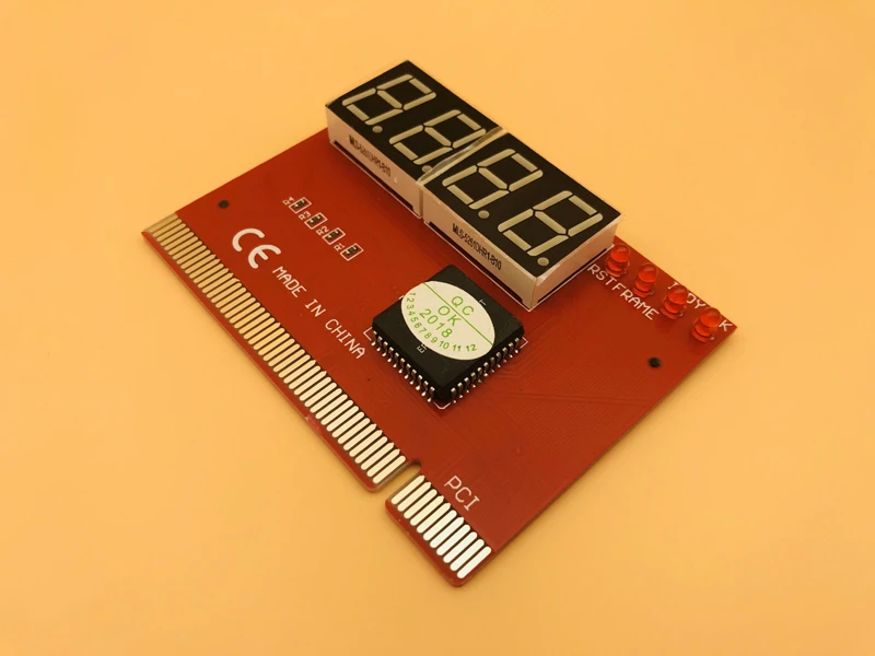 Analizador de PC, tarjetas de prueba, ordenador, PCI, placa base LED, 4 dígitos, diagnóstico, plástico, Metal, alta estabilidad, tarjeta Express - imagen 5