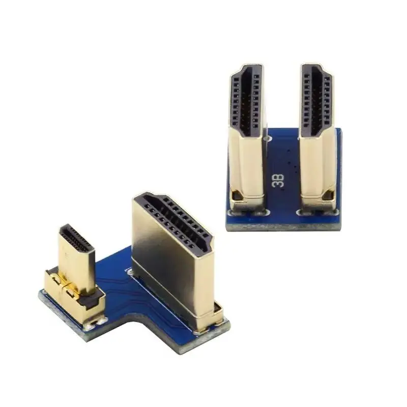 Conector HDMI Elecrow, adaptador HDMI a Micro HDMI para pantalla Raspberry Pi de 5 pulgadas Raspberry Pi 2B/3B/3B +/4B - imagen 3