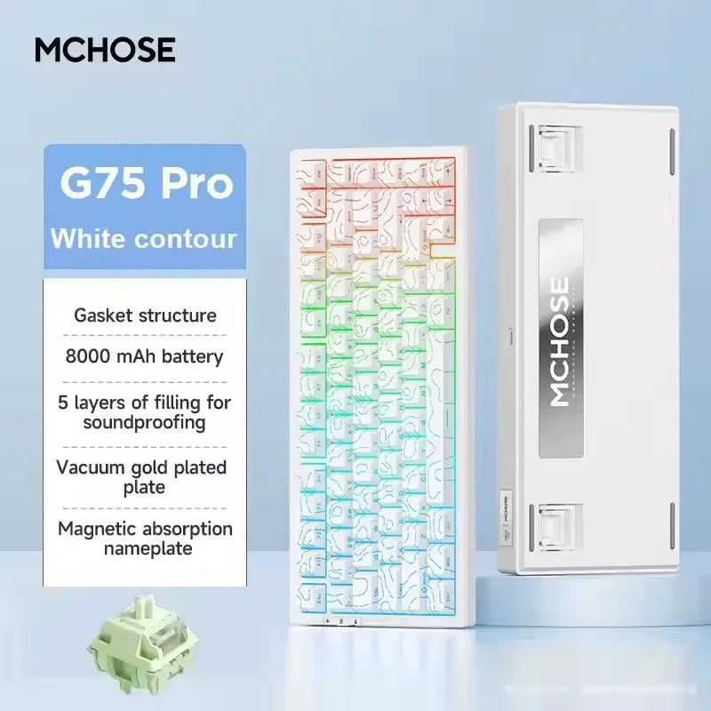 White Contour-Matcha