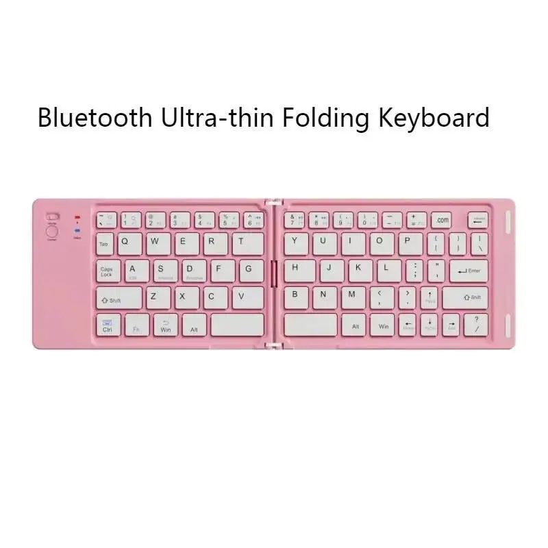 El nuevo teclado plegable ultrafino Bluetooth admite teléfonos, tabletas y portátiles recargables con batería de duración extendida