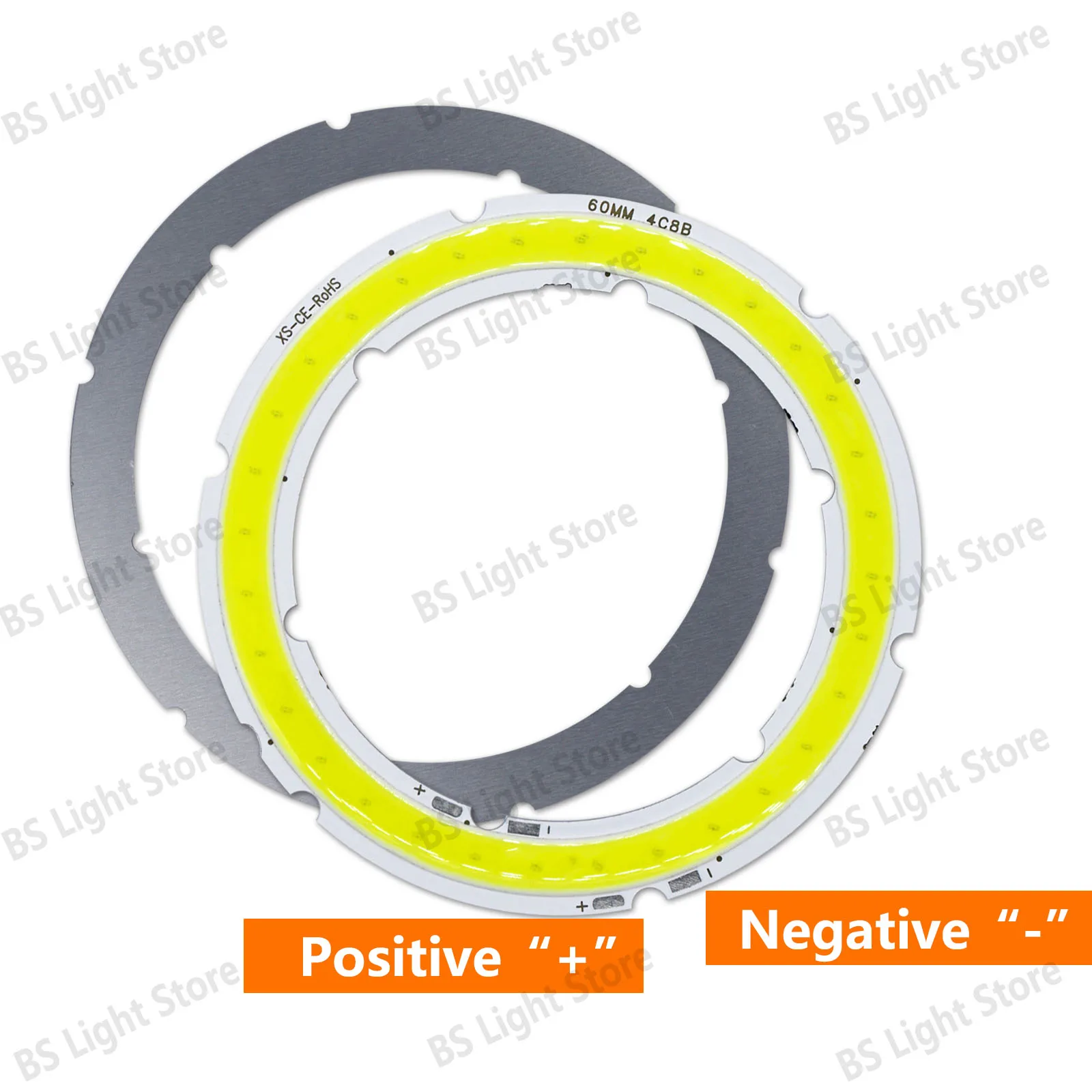 Fuente de luz LED COB DC12V, 2W/3W/4W/5W/6W/7W/8W/9W/10W/11W/12W, Ojo de Ángel Circular, fuente blanca fría y cálida, accesorios, bombilla DIY - imagen 5