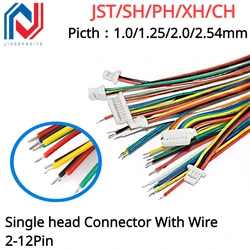 Kit Conectores JST PH/XH/CH 2.0mm 2.54mm 1.25mm con Cable