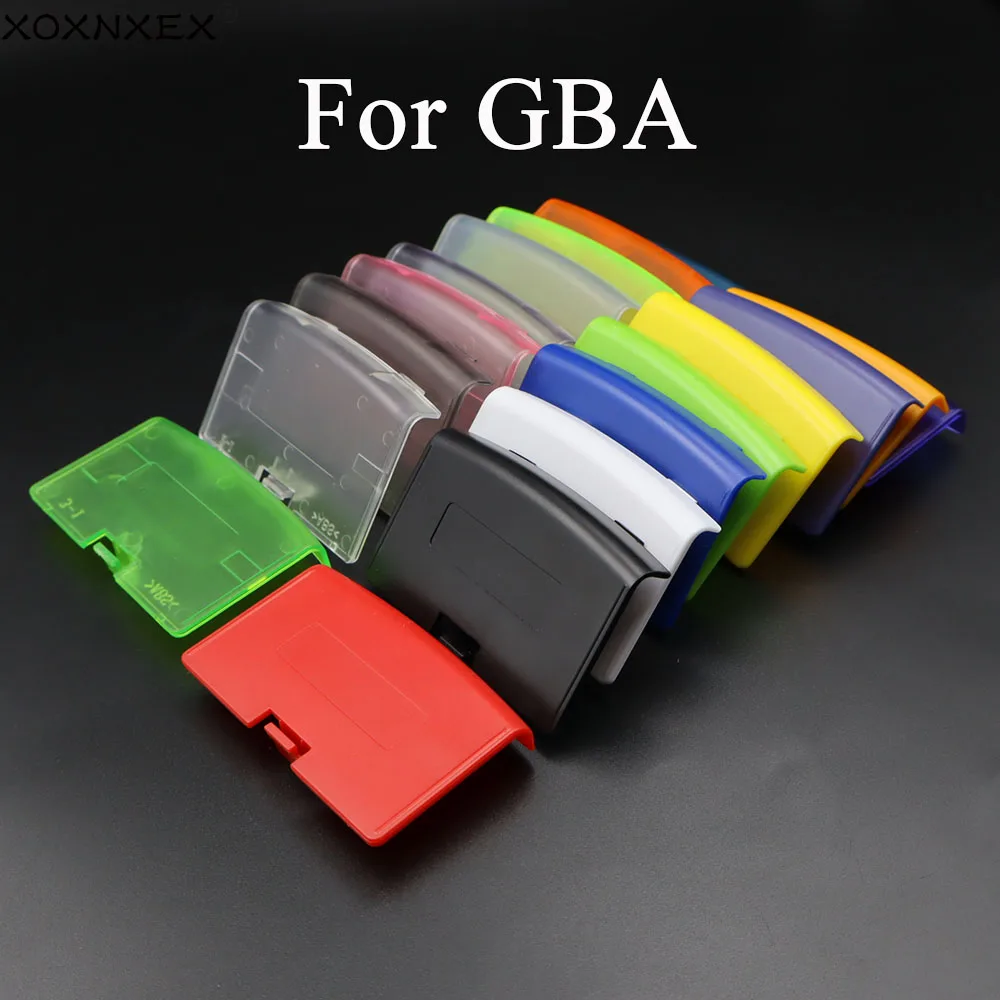 1 Uds. Para cubierta de batería GBA, tapa de puerta de repuesto para puerta trasera GBA, funda para consola Gameboy GBA Advance