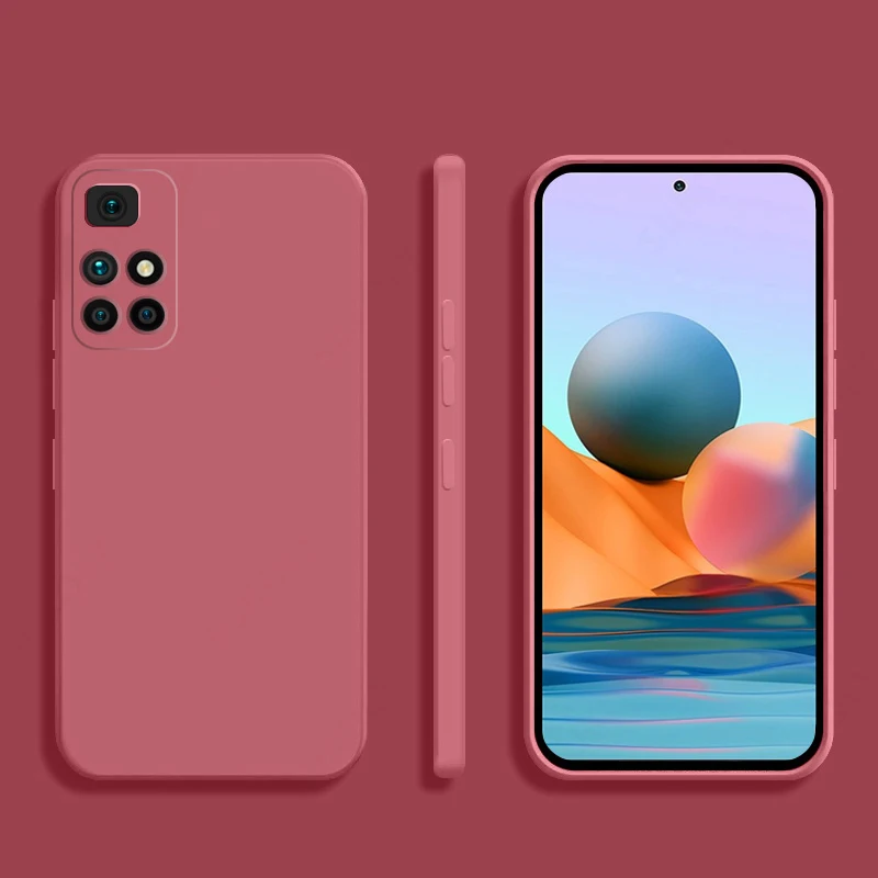 Para Xiaomi Redmi 10 funda Redmi 10 4G 2022 fundas de silicona suave TPU a prueba de golpes parachoques cubierta de teléfono Redmi 10 Prime - imagen 5