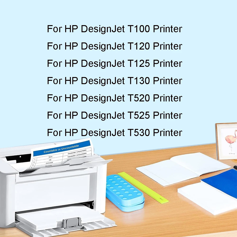 Cartucho de tinta 711 711XL para HP 711 HP711, cartucho de repuesto Compatible con impresora HP DesignJet T120 T125 T130 T520 T525 T530 - imagen 2