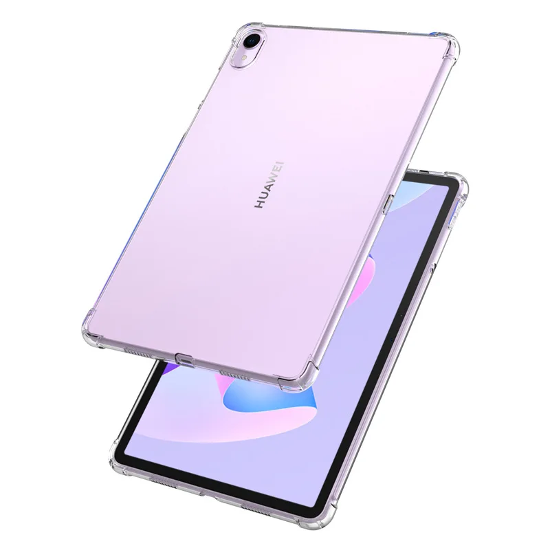 Funda transparente para Huawei MatePad Air 11,5 2023, bolsas de aire de silicona suave, protección de TPU a prueba de golpes, Capa para DBY2-W0