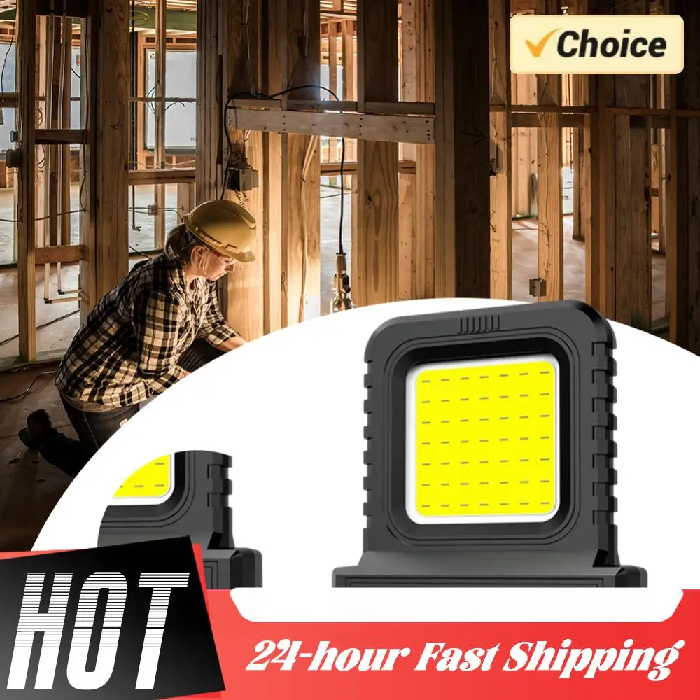 Mini luz de trabajo de bolsillo de 14W con 2 modos de iluminación, foco superbrillante, lámpara de trabajo, luces para garaje, reparación de automóviles, Camping, pesca - imagen 5
