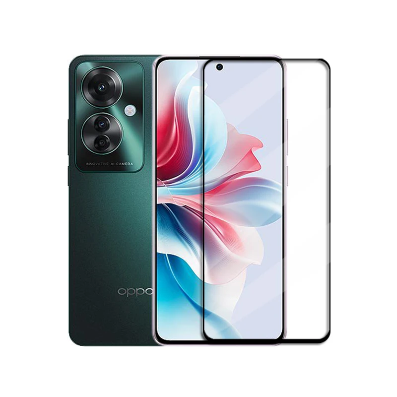 Protector de pantalla de vidrio templado 6 en 1 para OPPO Reno11 F, película protectora de lente de teléfono HD para OPPO Reno11 F - imagen 2