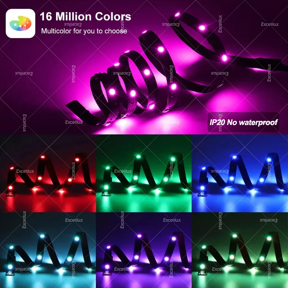 Caja de PC con interfaz SATA de 5V, lámpara de tira LED, barra de luz para ordenador de 5V, iluminación para juegos de PC, 0,5 M /1M /2M /2x0,5M /2x1M - imagen 5