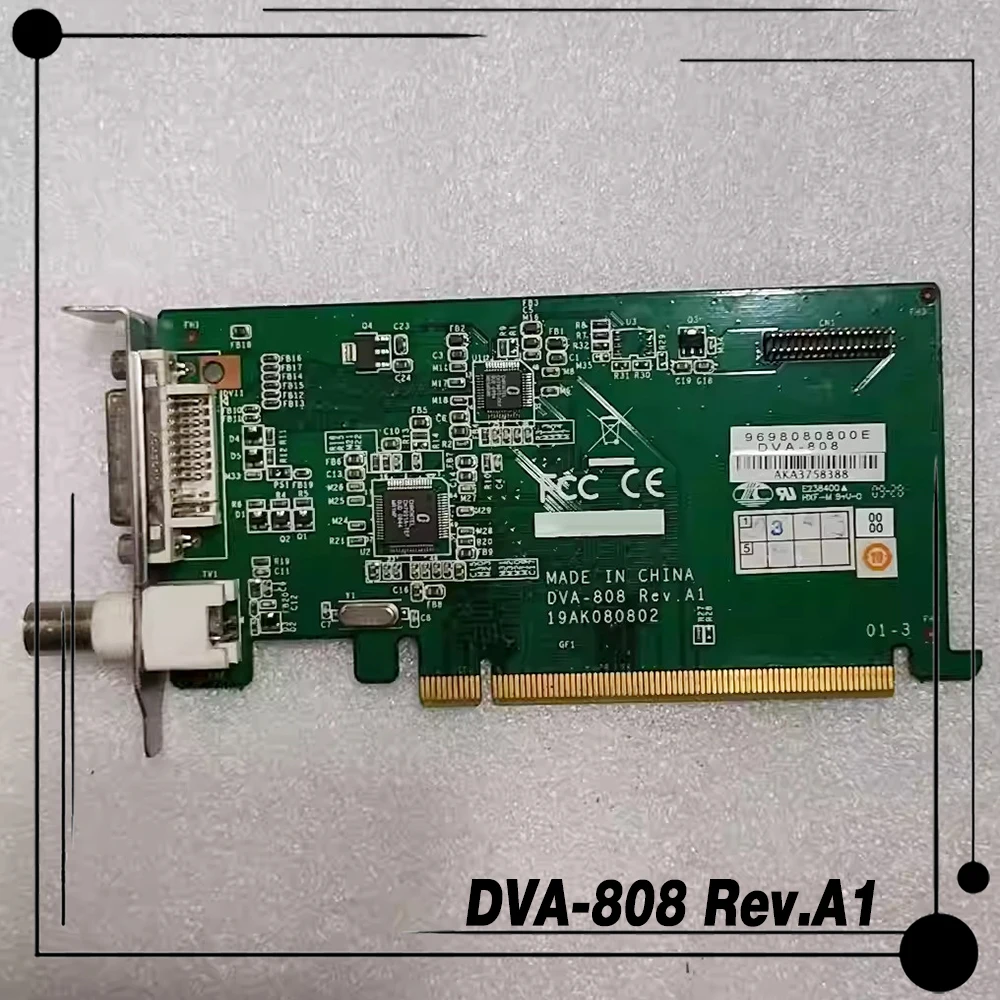 DVA-808 Rev.A1 For ADVANTECH 19AK080802 Card - imagen 2