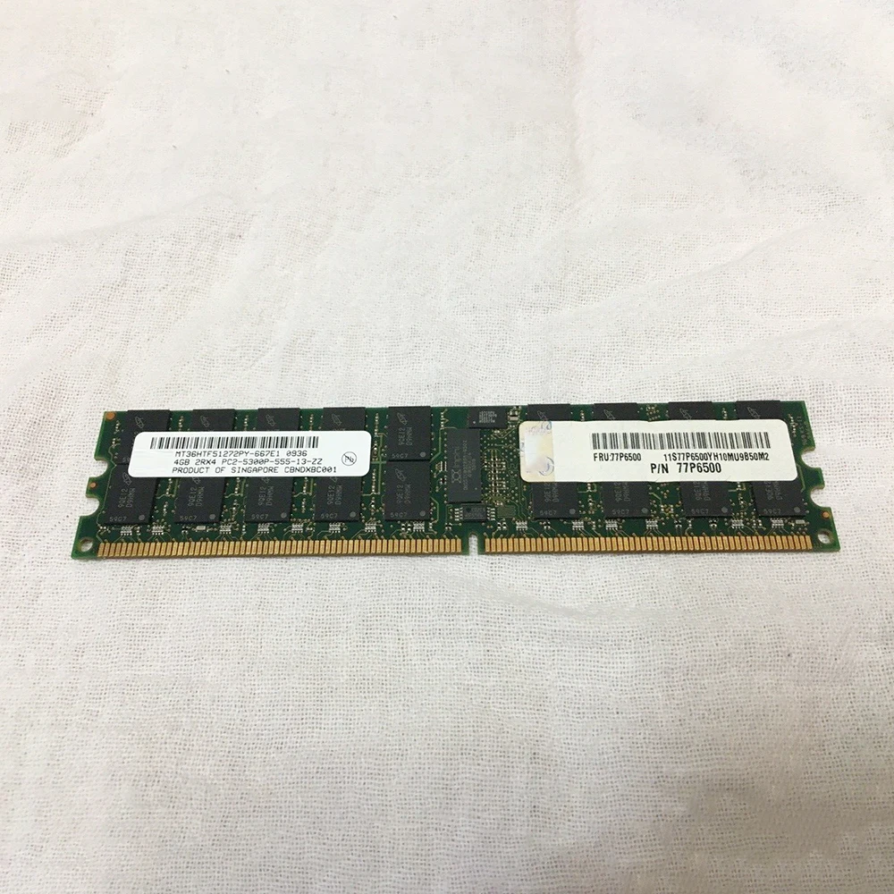 Memoria de servidor 77P6500 PC2-5300P P6 P520 P550 P5 4523 4GB DDR2 667 RDIMM ECC RAM funciona perfectamente envío rápido de alta calidad - imagen 3