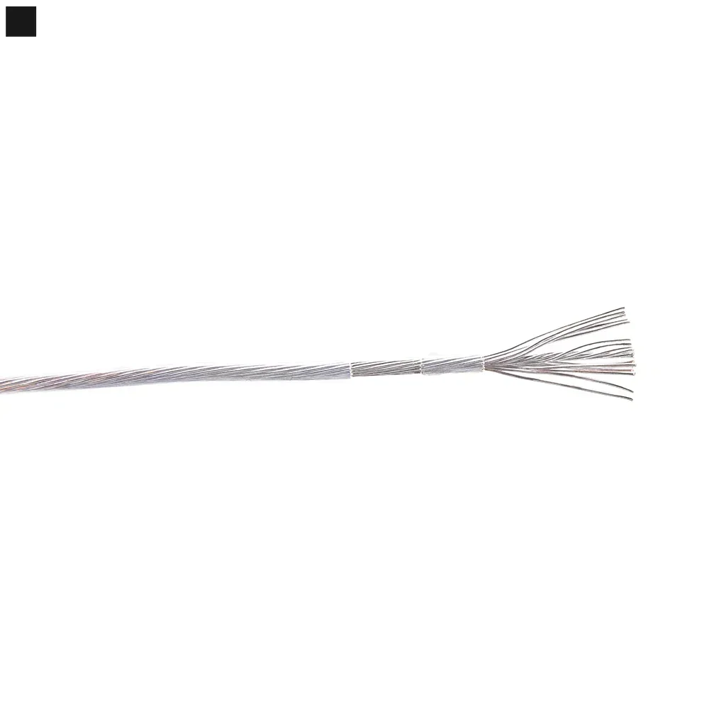Cable de cobre Chapado en plata de alta pureza 6N OCC para Audio Hifi, amplificador DIY, Cable de altavoz de auriculares, 1,5mm ² OD:2mm, 5m - imagen 2