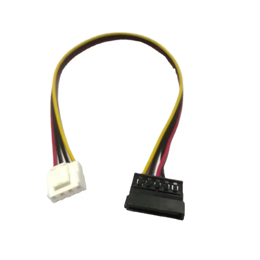 Cable alimentación 4 pines a SATA para Hikvision Dahua Mini VCR CCTV - imagen 4