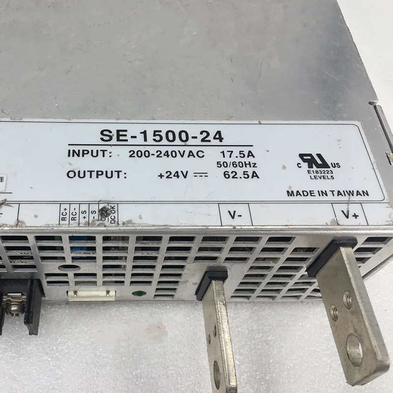 SE-1500-24 24V 62,5A 1500W Fuente de alimentación conmutada 100% probado Envío rápido - imagen 4