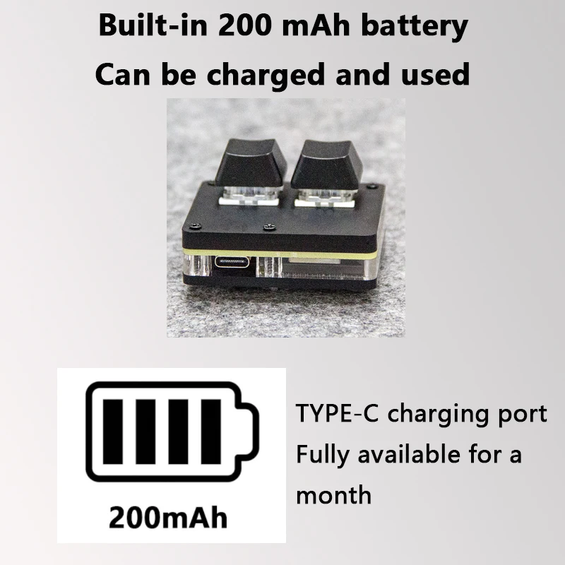 Interruptor inalámbrico de 2 teclas, centro de Control remoto, dispositivo inteligente multifunción para el hogar para aplicación Mijia - imagen 4
