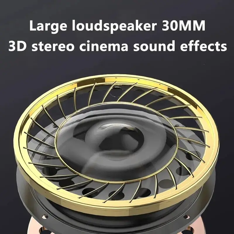 Altavoz de gran tamaño G19, cascos inalámbricos por Bluetooth, conducción de aire de doble oreja, batería de larga duración - imagen 5