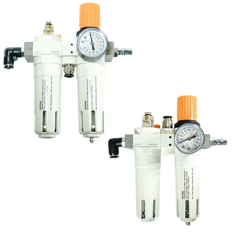 Combinación de lubricador de filtro de aire para cambiador de neumáticos de coche, piezas de repuesto, trampa de aceite y agua, Combos de alta calidad