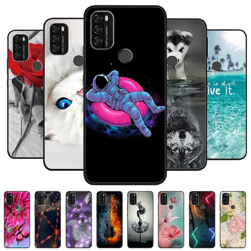 Para Blackview A70 Pro funda BlackviewA70 funda trasera de silicona de lujo para teléfono Blackview A70 A 70 ProCases carcasa protectora Capas