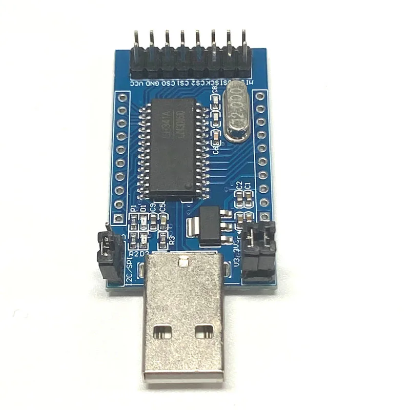 CH341A USB a UART IIC SPI I2C convertidor de programador convertidor de puerto paralelo módulo de placa de lámpara indicadora de operación integrada CH341 - imagen 4