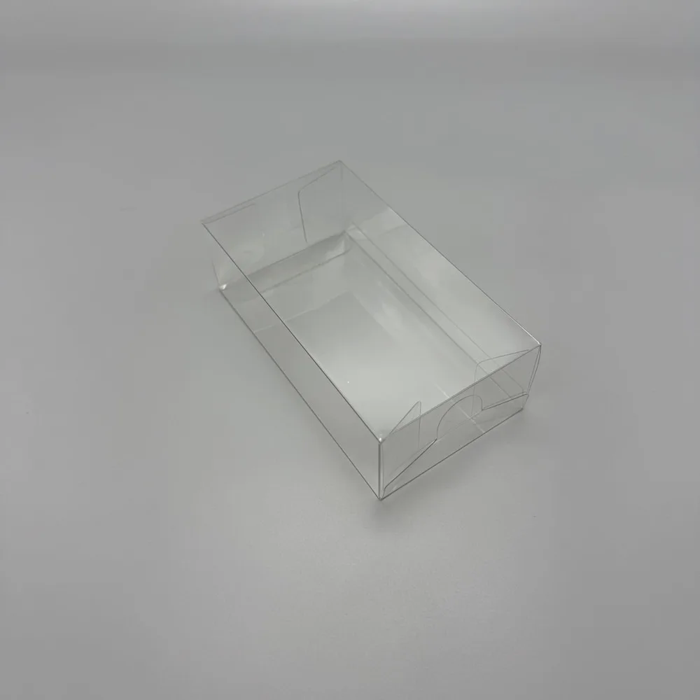 Caja de almacenamiento transparente a prueba de polvo para pantalla de tarjetas Pokémon/CP6, funda protectora de plástico para PTCG PET, Protector transparente - imagen 3