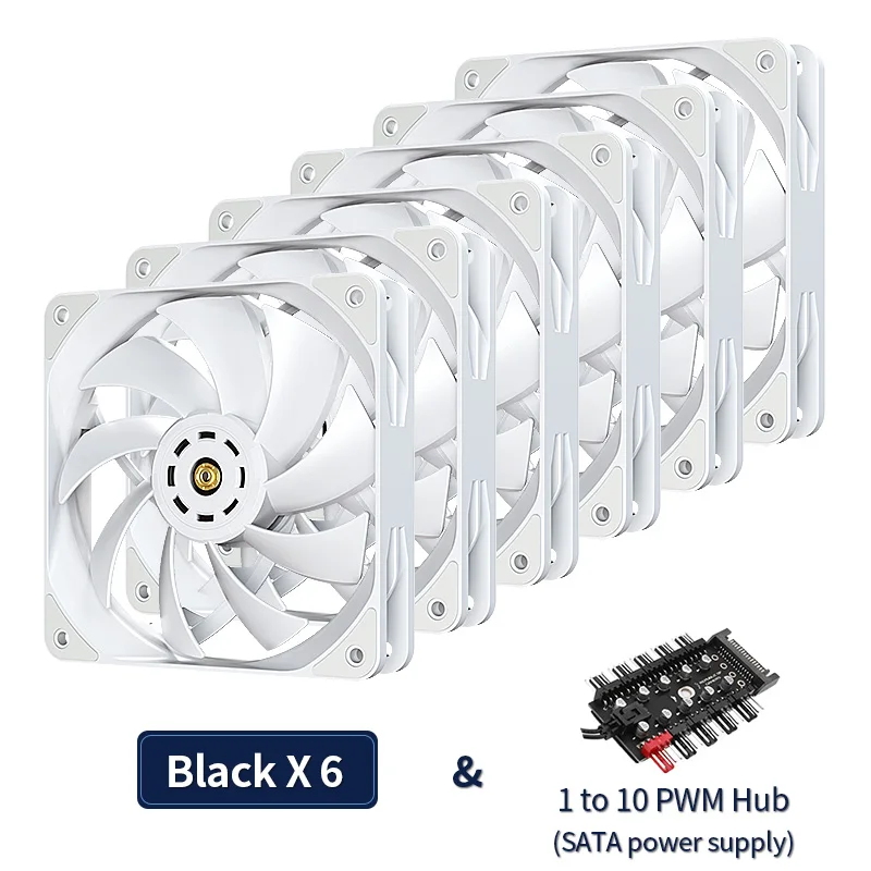 White x 6 And Hub