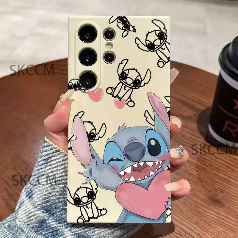 Disney-funda de teléfono para Samsung Galaxy S24 Ultra S23FE S22 S20 Plus A54 A55 A71 A72 A73 - imagen 5