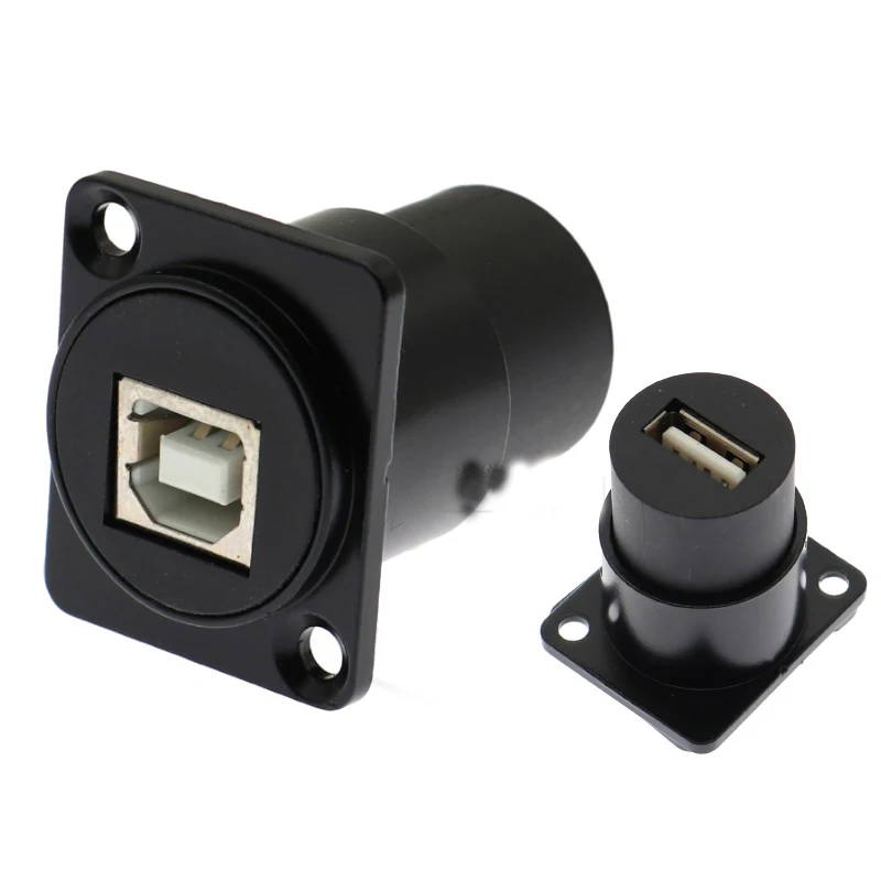 Escáner de Cable de datos para impresora USB 2,0, puerto B A enchufe recto A través del módulo tipo D sin soldadura, B-A de doble paso - imagen 4