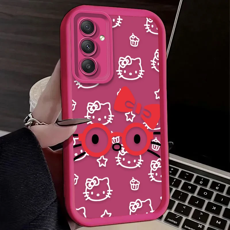 Funda de pantalla completa de Hello Kitty para Samsung Galaxy A54 A05S A05 A34 A24 A14 A53 A33 A23 A13 A52 A52S A32 A22 A12 A71 A51 A31 - imagen 5