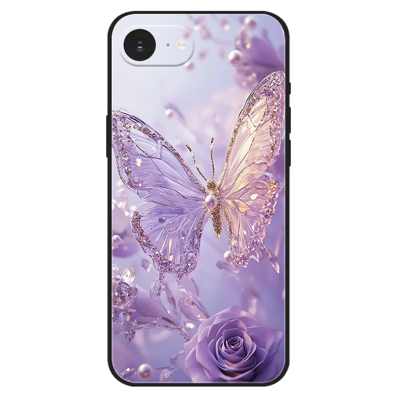 Para Apple iPhone SE4 funda con estampado de mármol suave TPU funda trasera de silicona para iPhone SE 2025 2020 2022 2016 SE 4 fundas de teléfono Shell - imagen 4