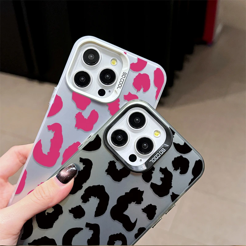 Funda con estampado de leopardo para Xiaomi 11 Lite 5G NE 14T POCO X6 M5S 14 13 13T 12T Pro X7 X5 X3 NFC F4 GT F5 F6 M6 Pro 4G - imagen 2