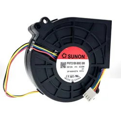 Ventilador Sunon 97mm 12V PWM – 6800 RPM Alta Velocidad