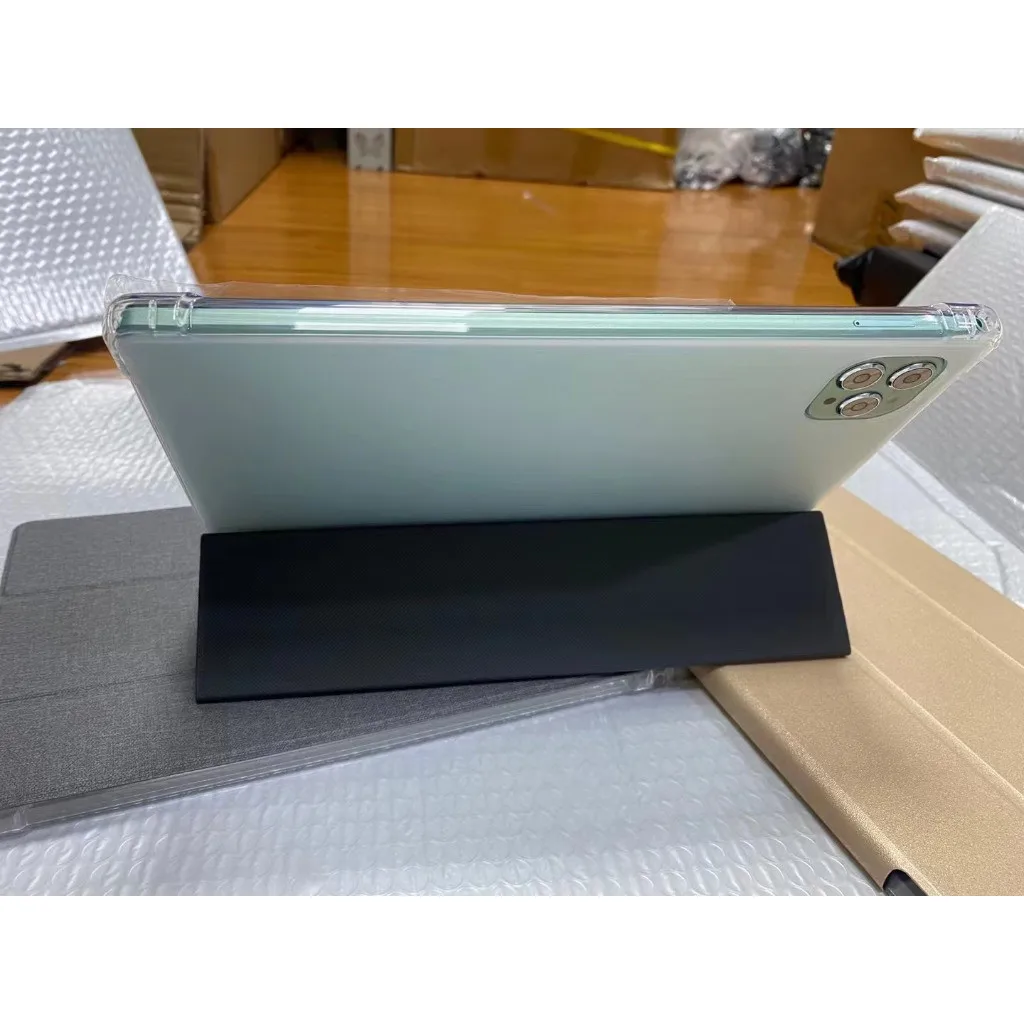 Funda de cuero inteligente para BMAX Tab i11 Plus, funda para tableta PC de 10,1 pulgadas para BMAX Tab i14 Plus, carcasa trasera transparente de TPU suave - imagen 5