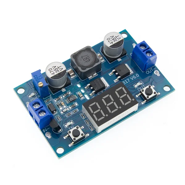 Módulo de potencia Boost LTC1871, DC-DC, alta potencia, 100W, salida ajustable, 3,5 ~ 35V, con pantalla de voltaje Digital - imagen 2