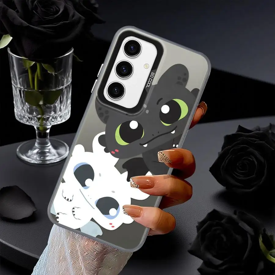 Funda trasera de teléfono para Xiaomi Poco X3 Pro F3 GT C50 C51 X5 X3 NFC F4 dibujos animados lindo dragón - imagen 5