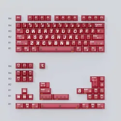 Nuevo perfil Cherry, teclas nebulosas de 109 teclas para 60/61/64/68/75/87/Alice, teclas de PC para teclado mecánico, accesorios de juego